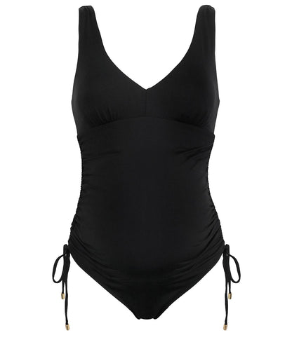 Maternity Adjustable Side Tie One-Piece