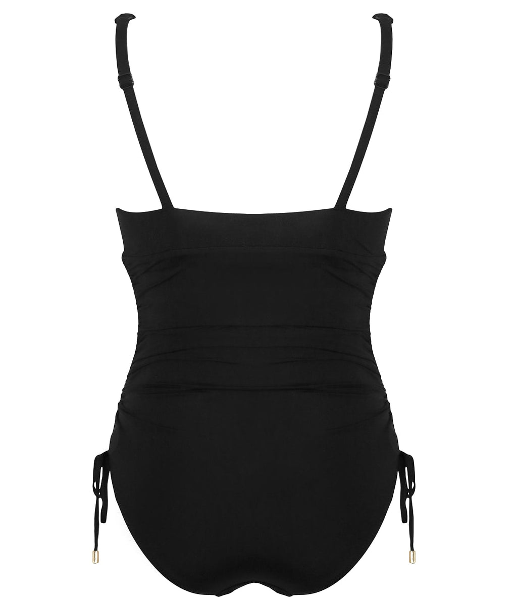 Maternity Adjustable Side Tie One-Piece