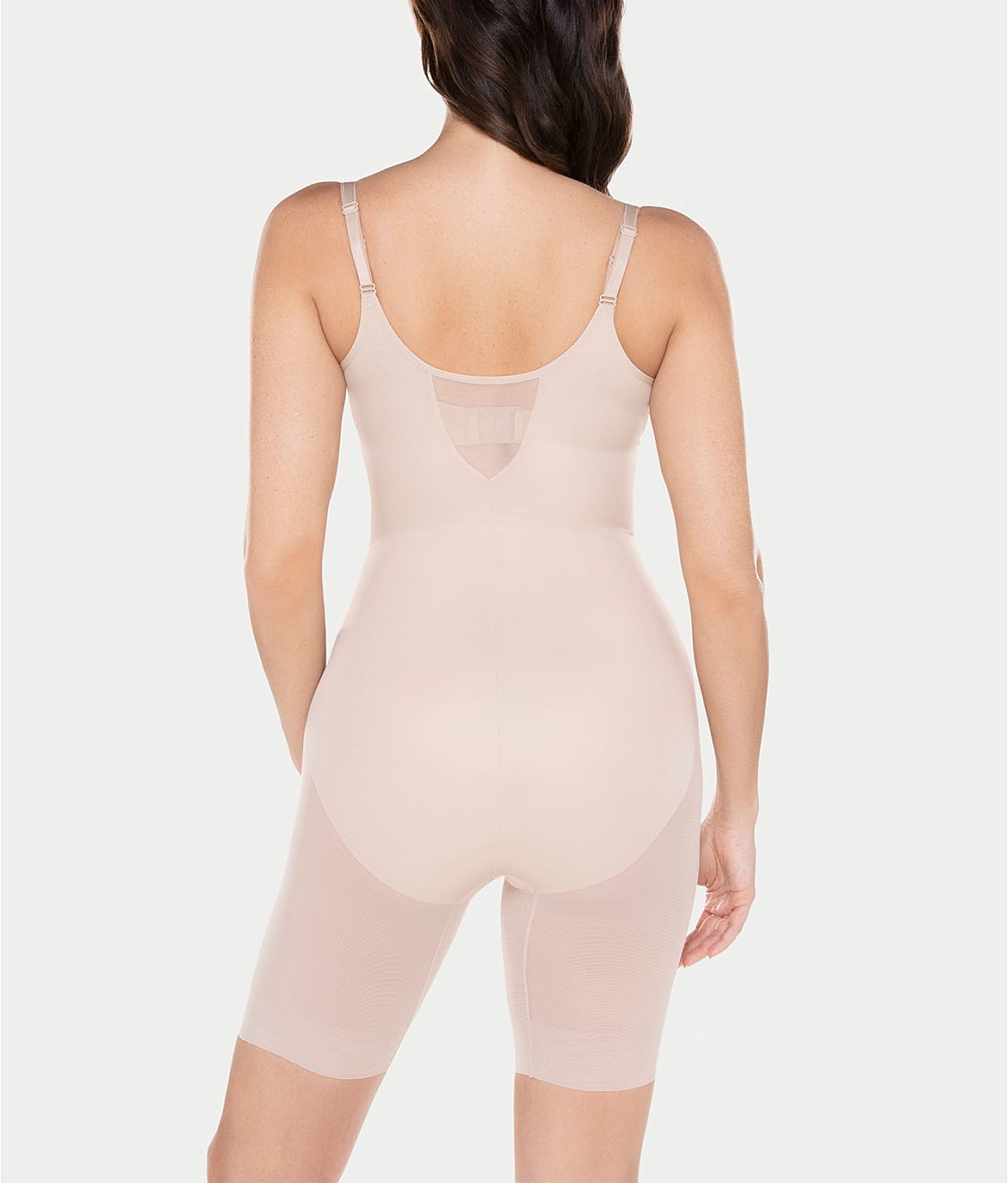 Sexy Sheer Extra Firm Control Open-Bust Bodysuit