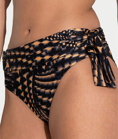 Portofino Side Tie Fold-Over Bikini Bottom