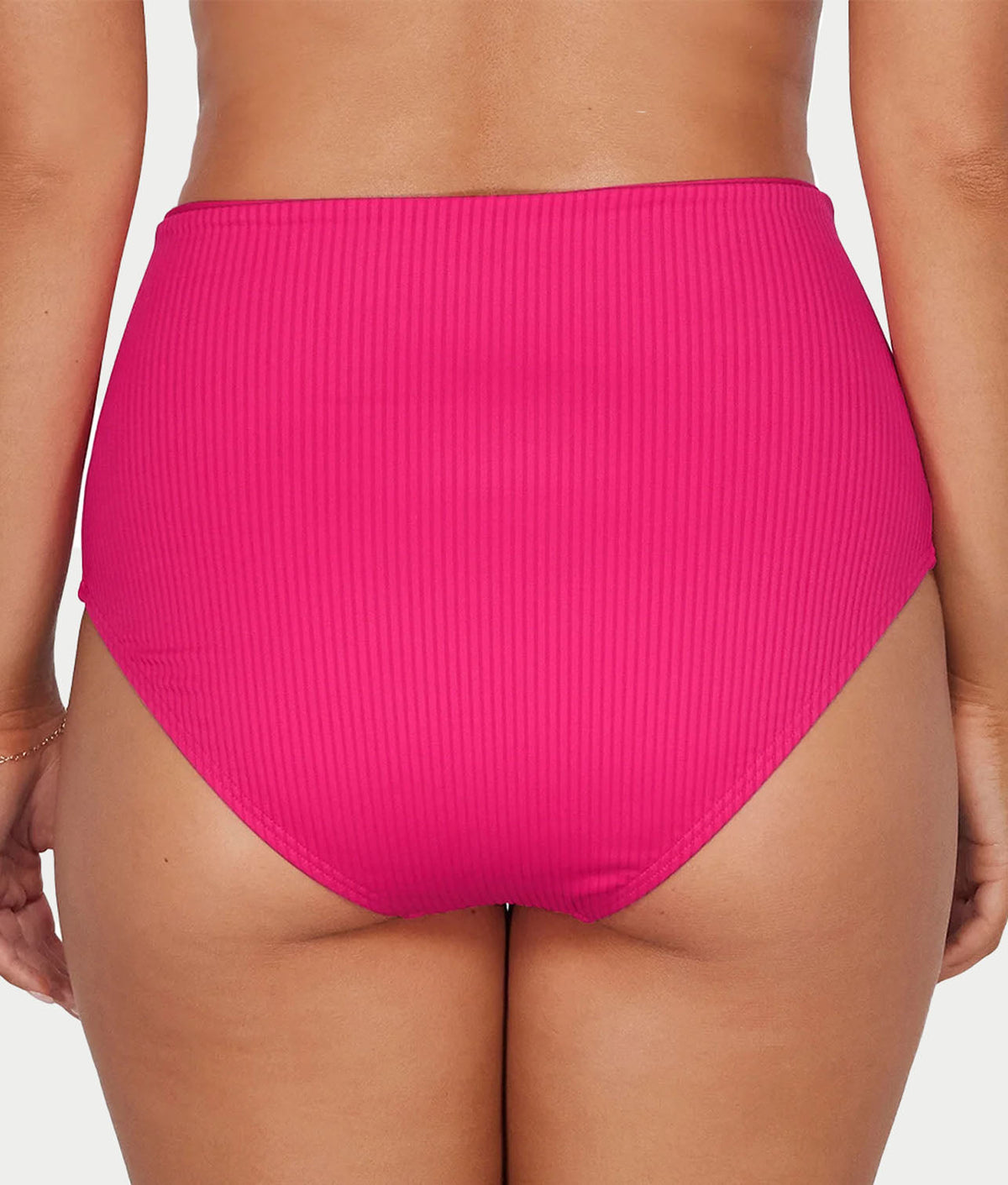 Capri Fold-Over High Waist Bikini Bottom