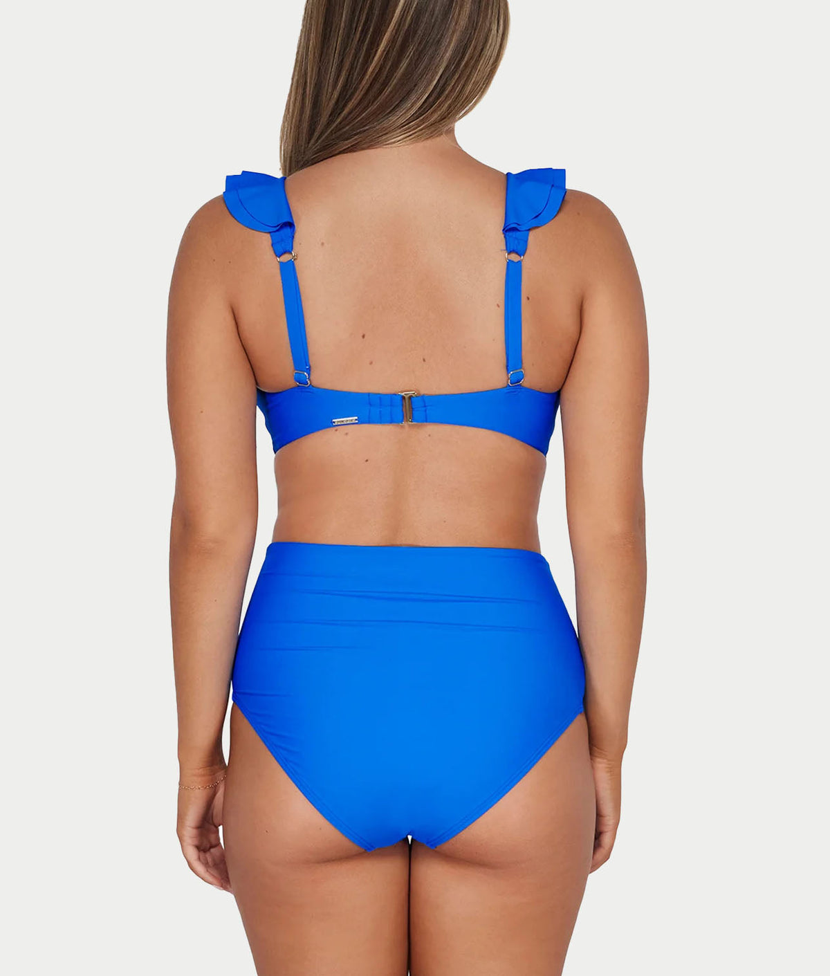 Capri Fold-Over High Waist Bikini Bottom