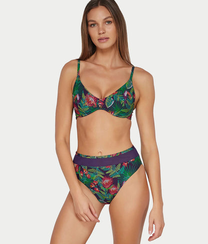Annie High-Waist Bikini Bottom