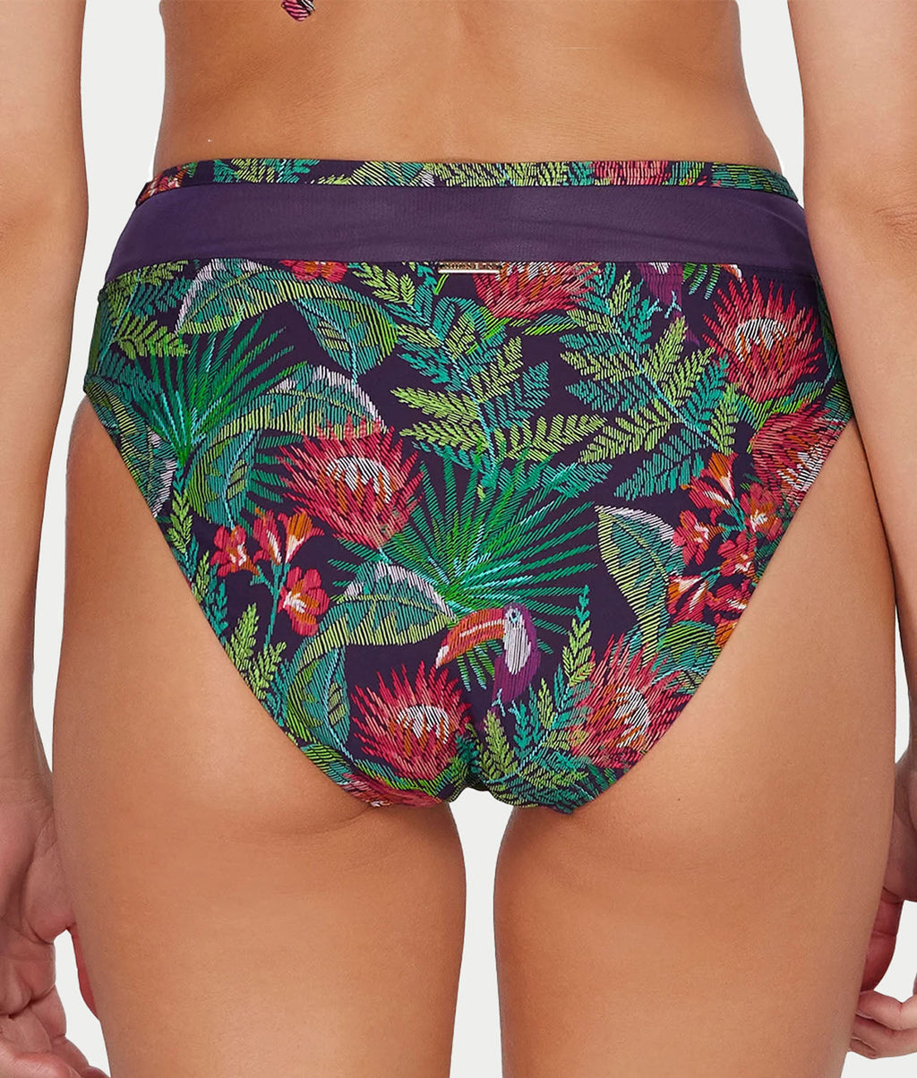 Annie High-Waist Bikini Bottom