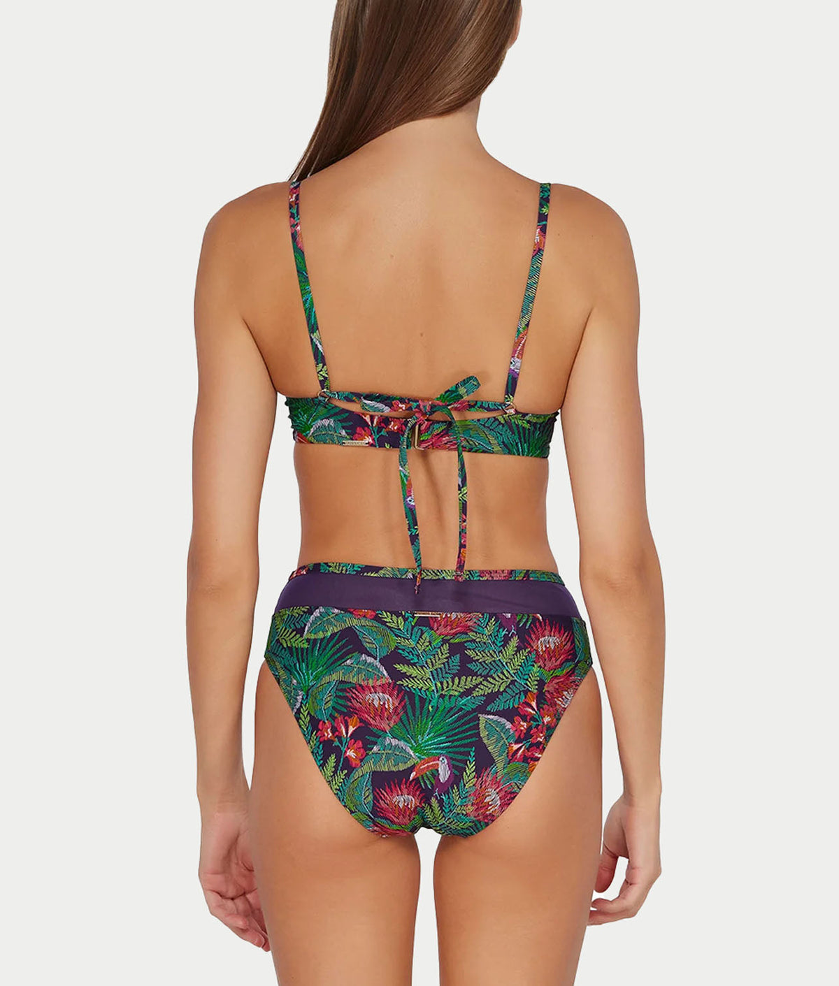 Annie High-Waist Bikini Bottom
