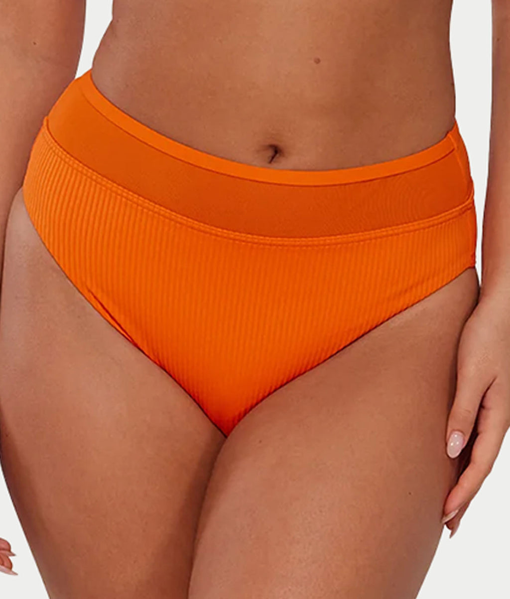 Annie High-Waist Bikini Bottom