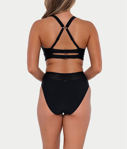Annie High-Waist Bikini Bottom