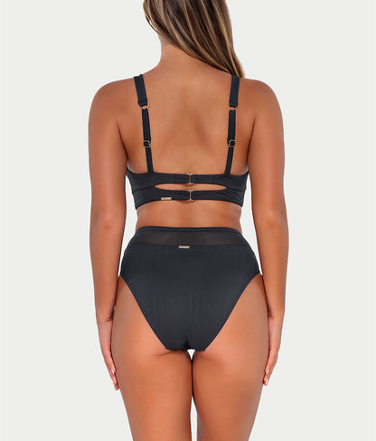 Annie High-Waist Bikini Bottom
