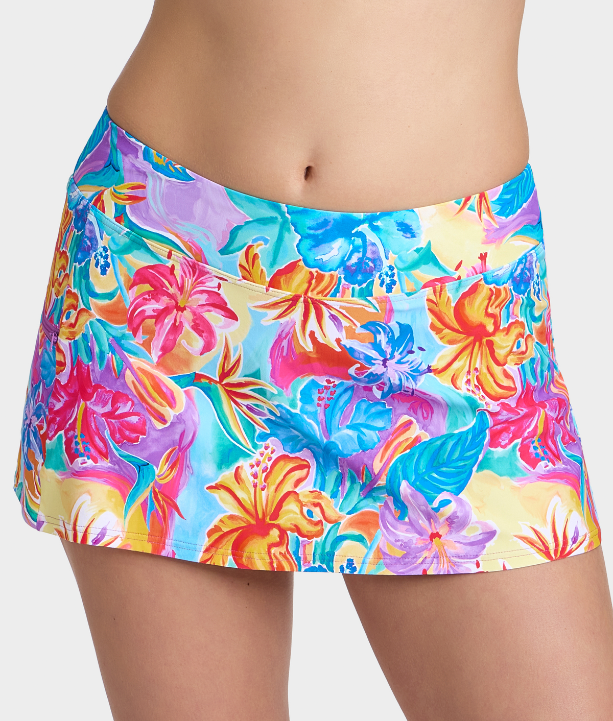Sporty Skirted Bikini Bottom