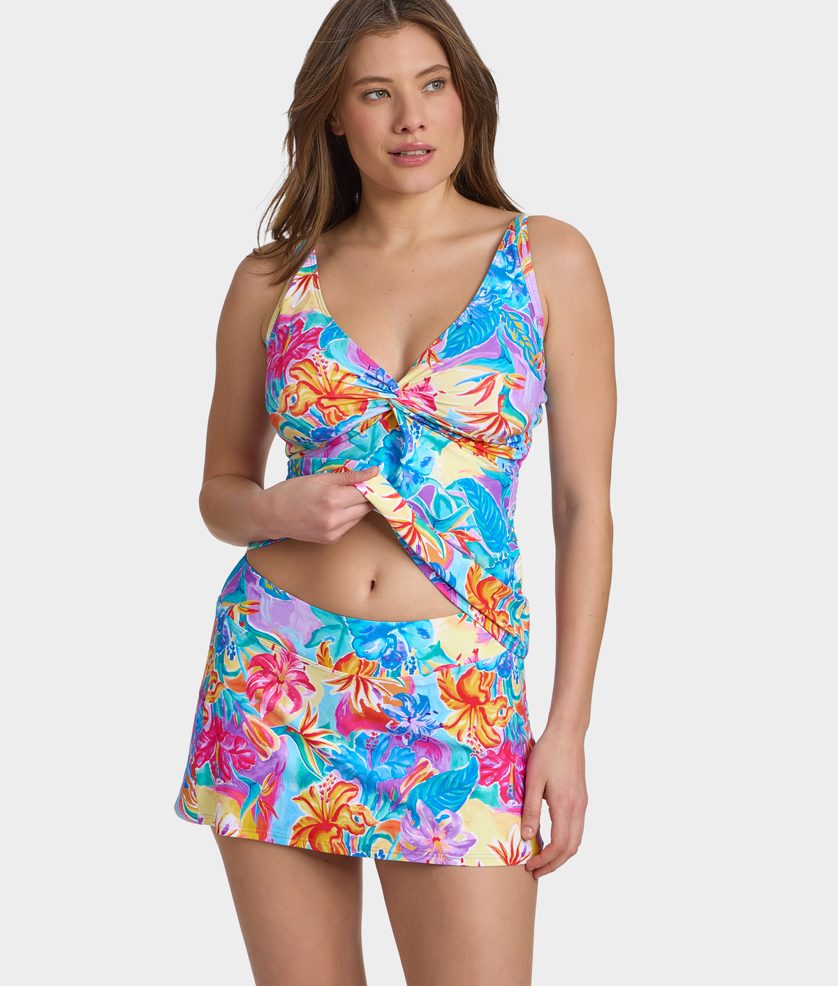 Sporty Skirted Bikini Bottom