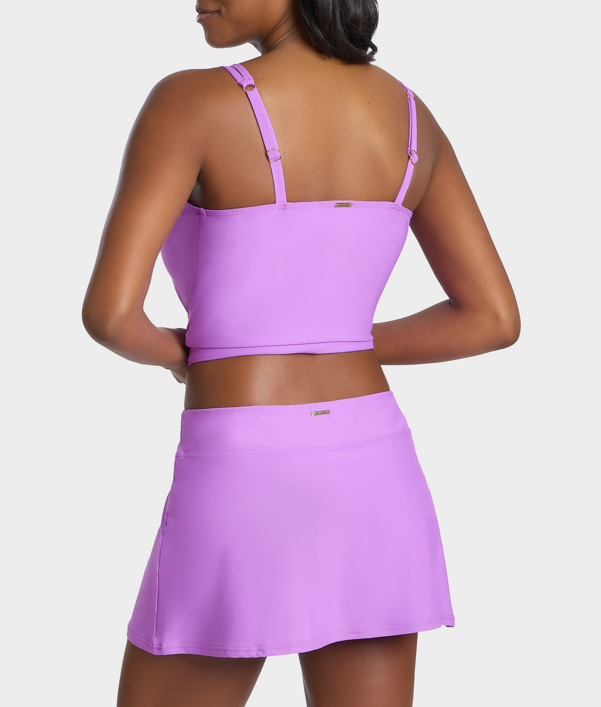Sporty Skirted Bikini Bottom