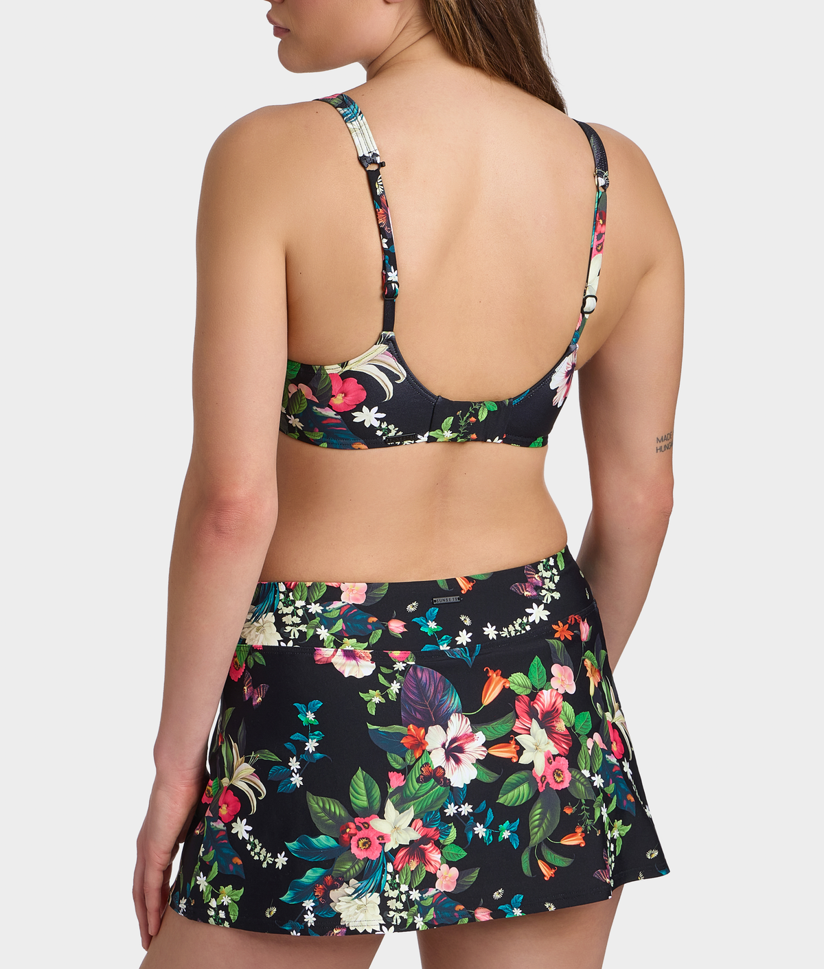 Sporty Skirted Bikini Bottom