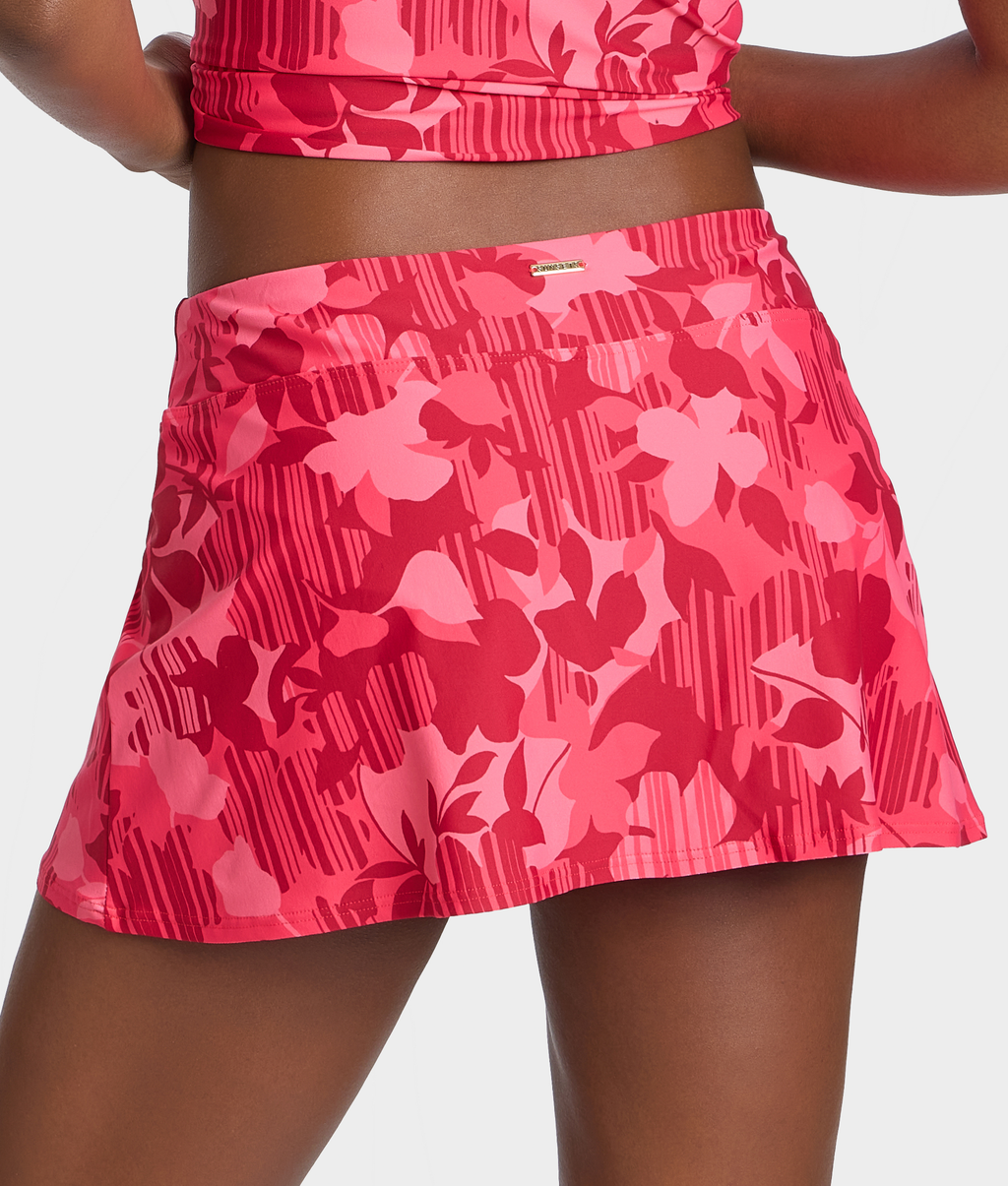 Sporty Skirted Bikini Bottom