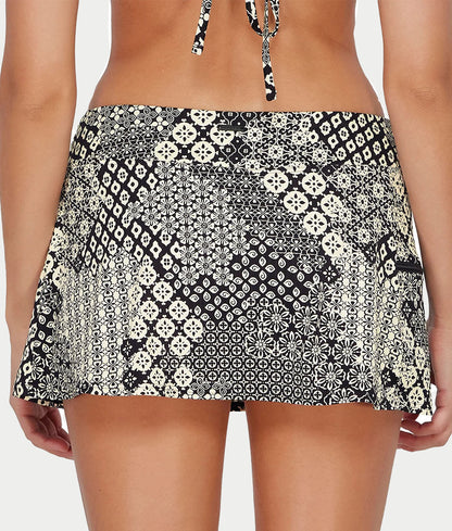 Sporty Skirted Bikini Bottom