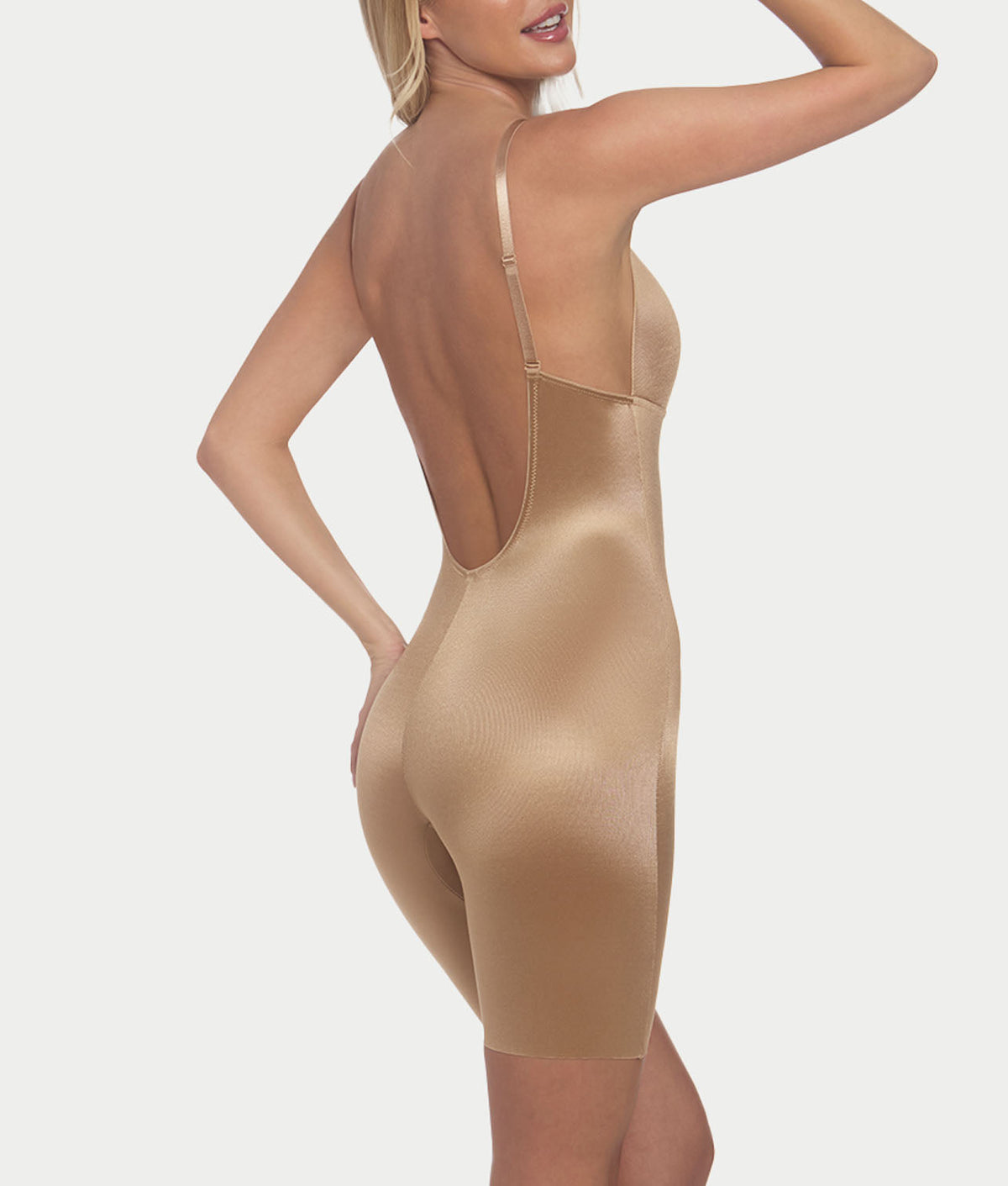 Firm Control Unity Low Back Mid-Thigh Shaping Bodysuit