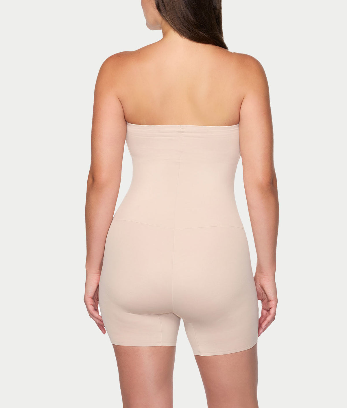 Dress Rehearsal Firm Control Mid-Thigh Strapless Body Shaper