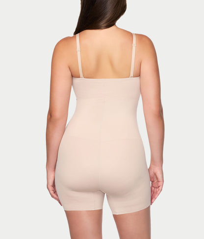 Dress Rehearsal Firm Control Mid-Thigh Strapless Body Shaper