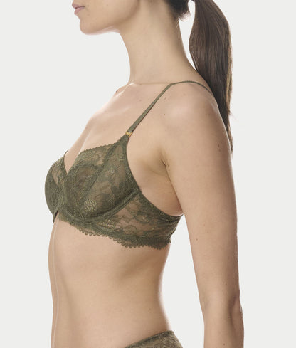 Lace Unlined Full Cup Bra