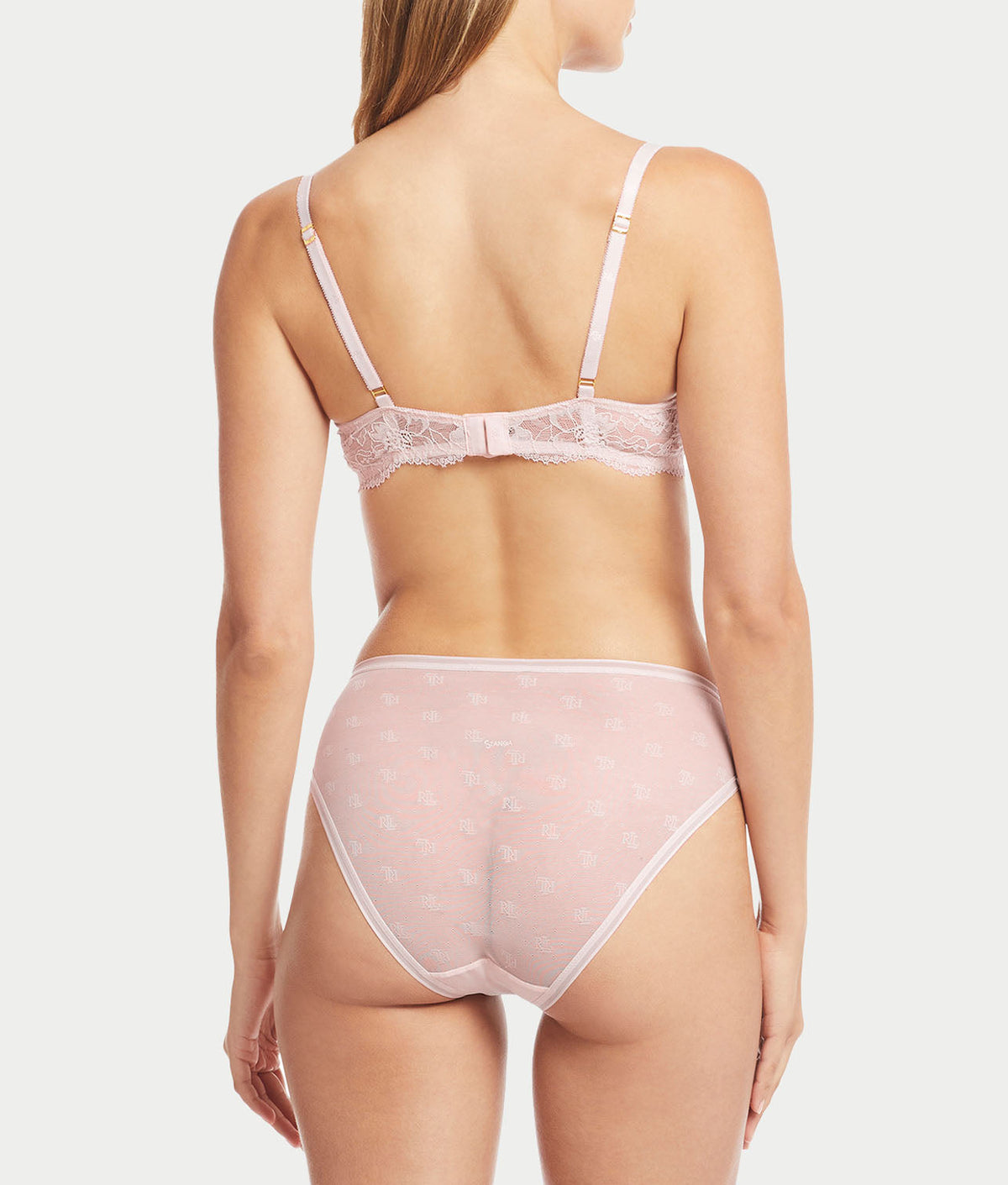 Monogram Sheer High-Waist Bikini