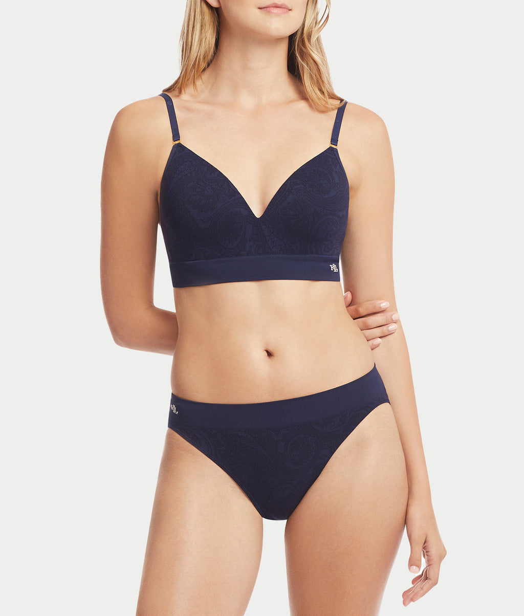 Paisley Wire-Free Bra