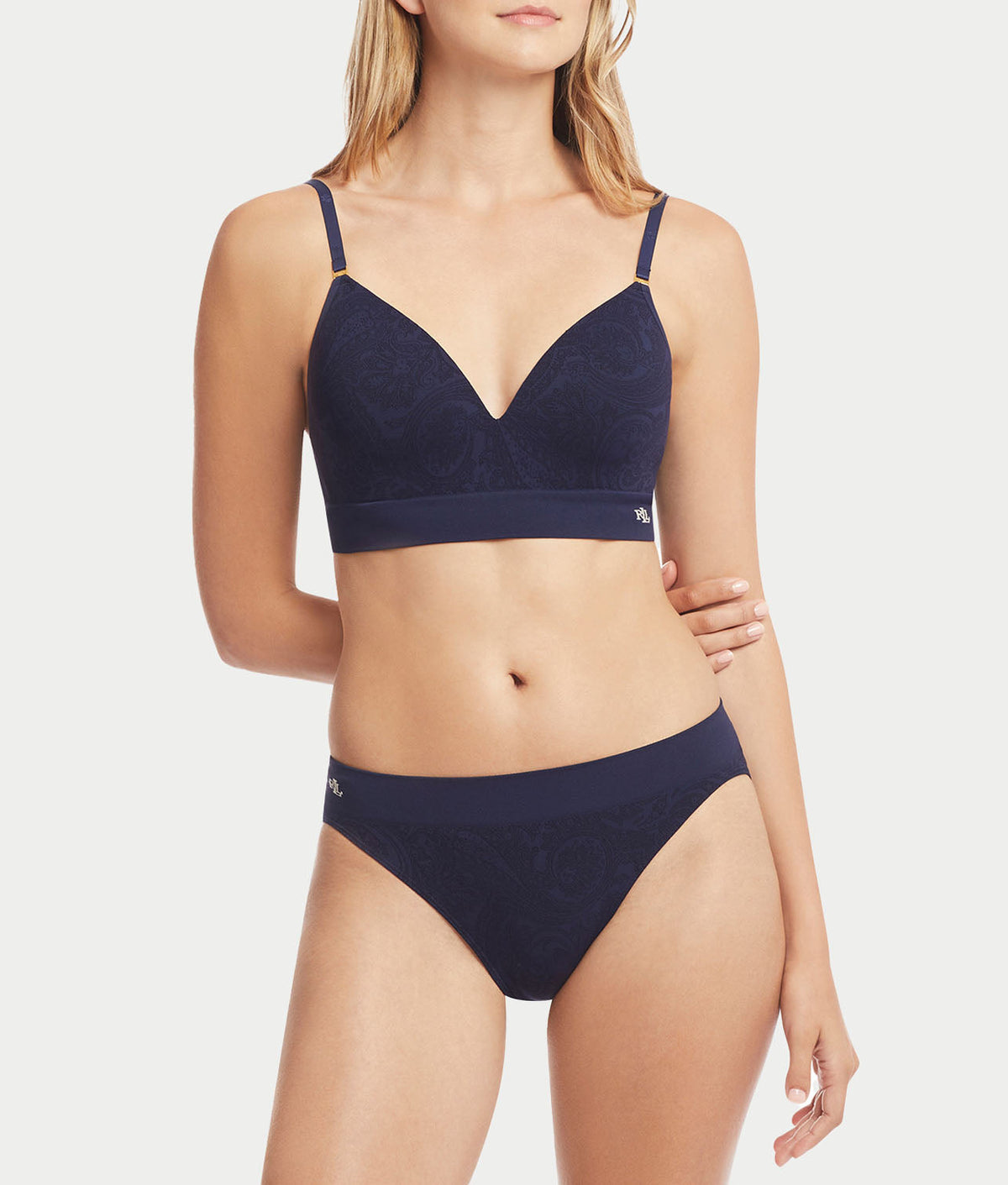 Paisley Wire-Free Bra