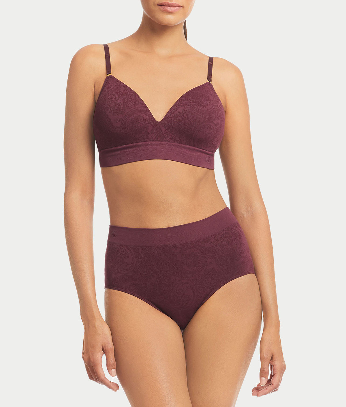 Paisley Seamless Brief