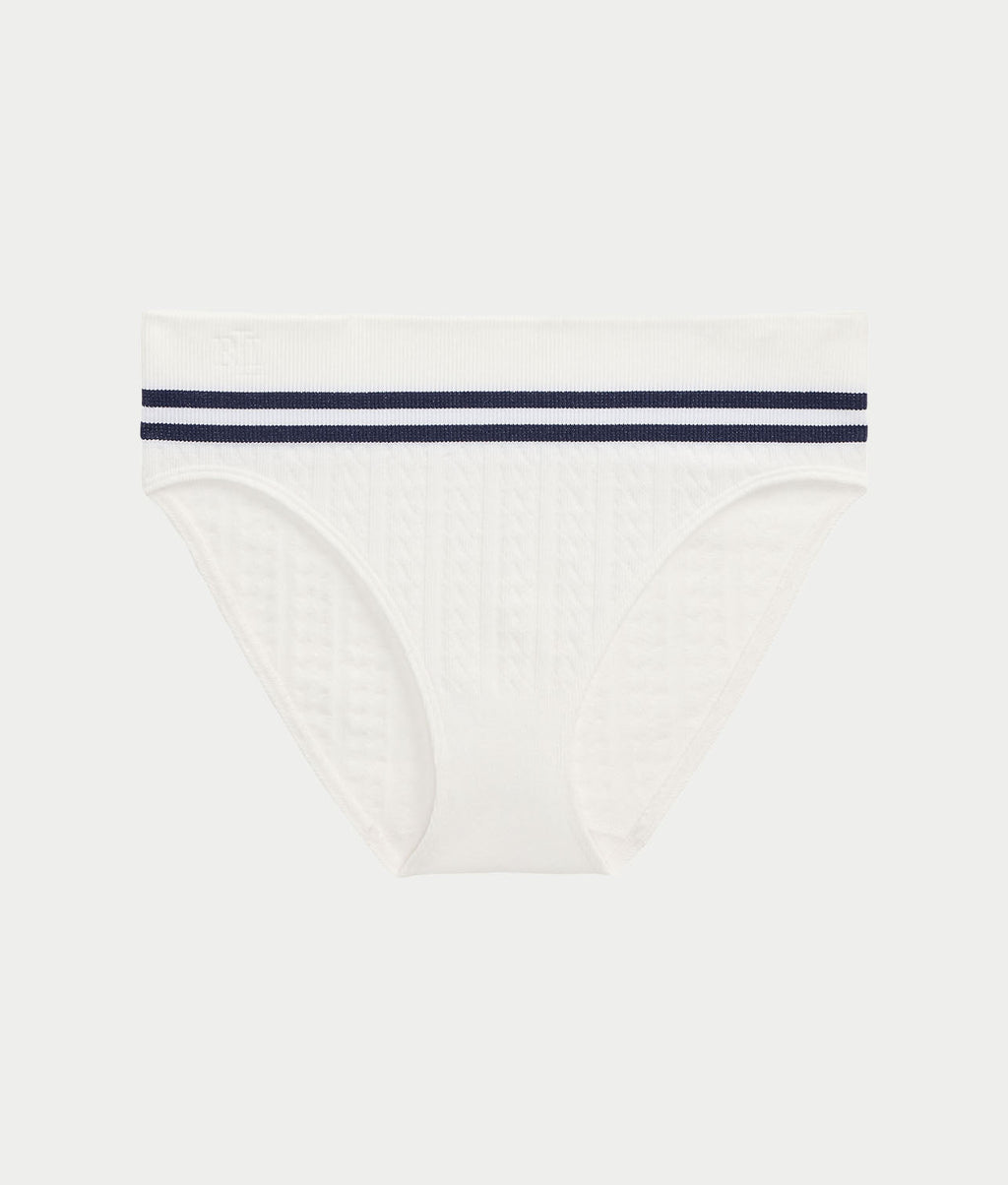 Cricket Cable Texture Hi-Cut Brief