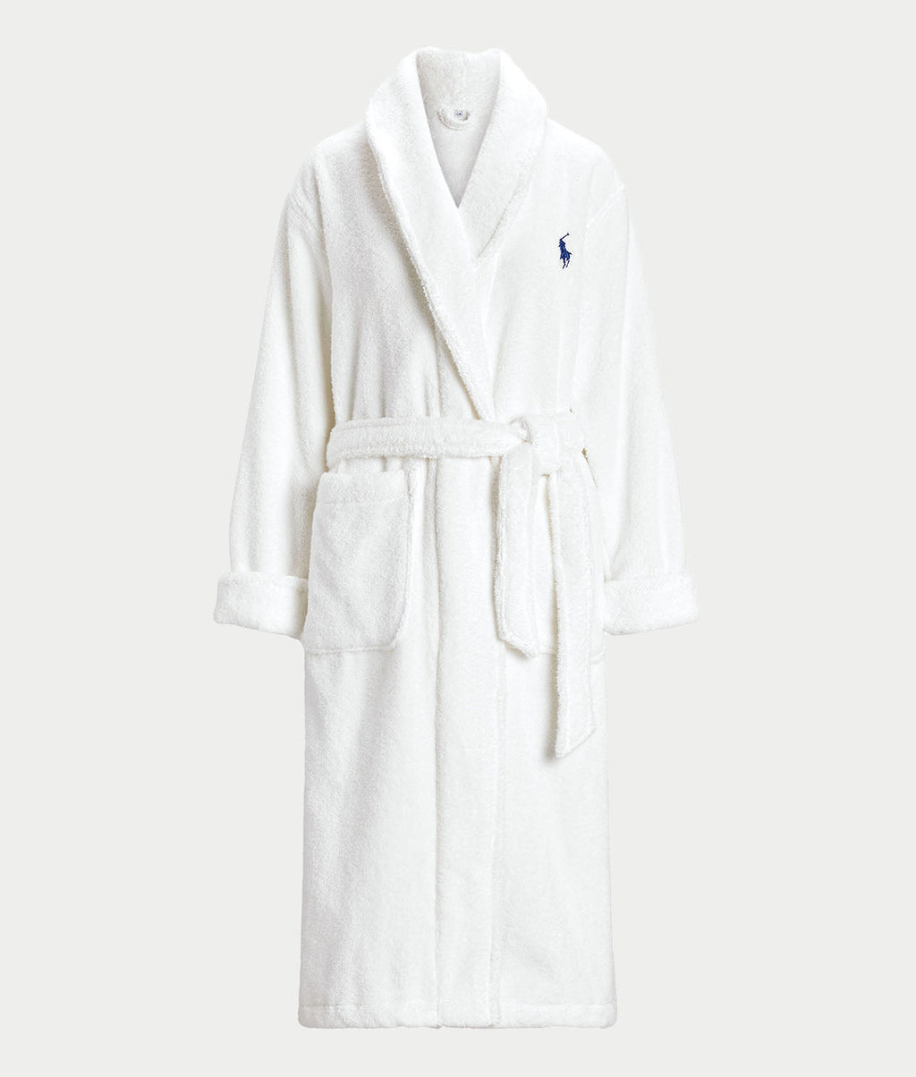 Cotton Woven Shawl Robe