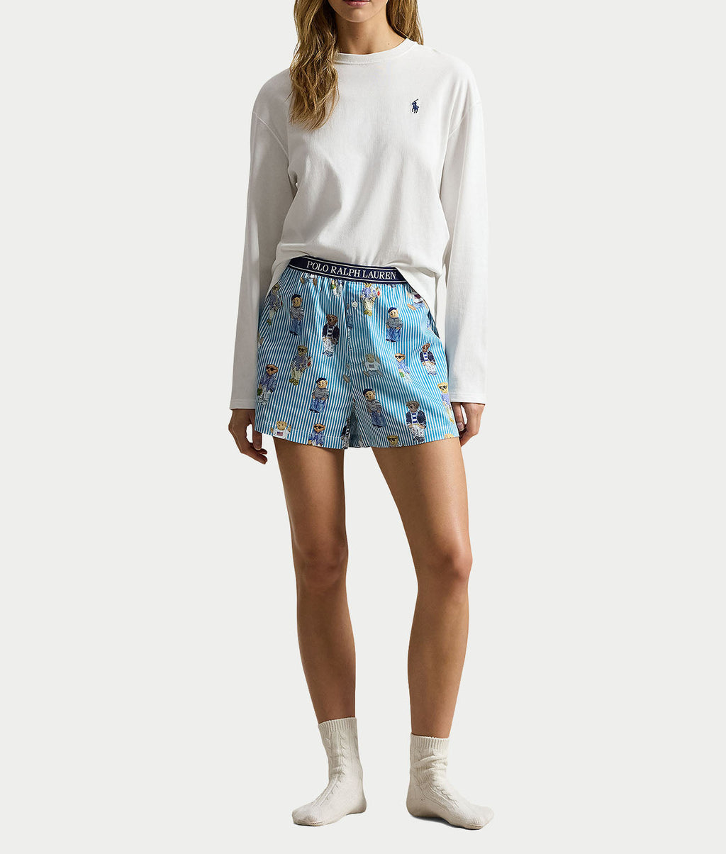 Heritage Polo Bear Woven Boxer