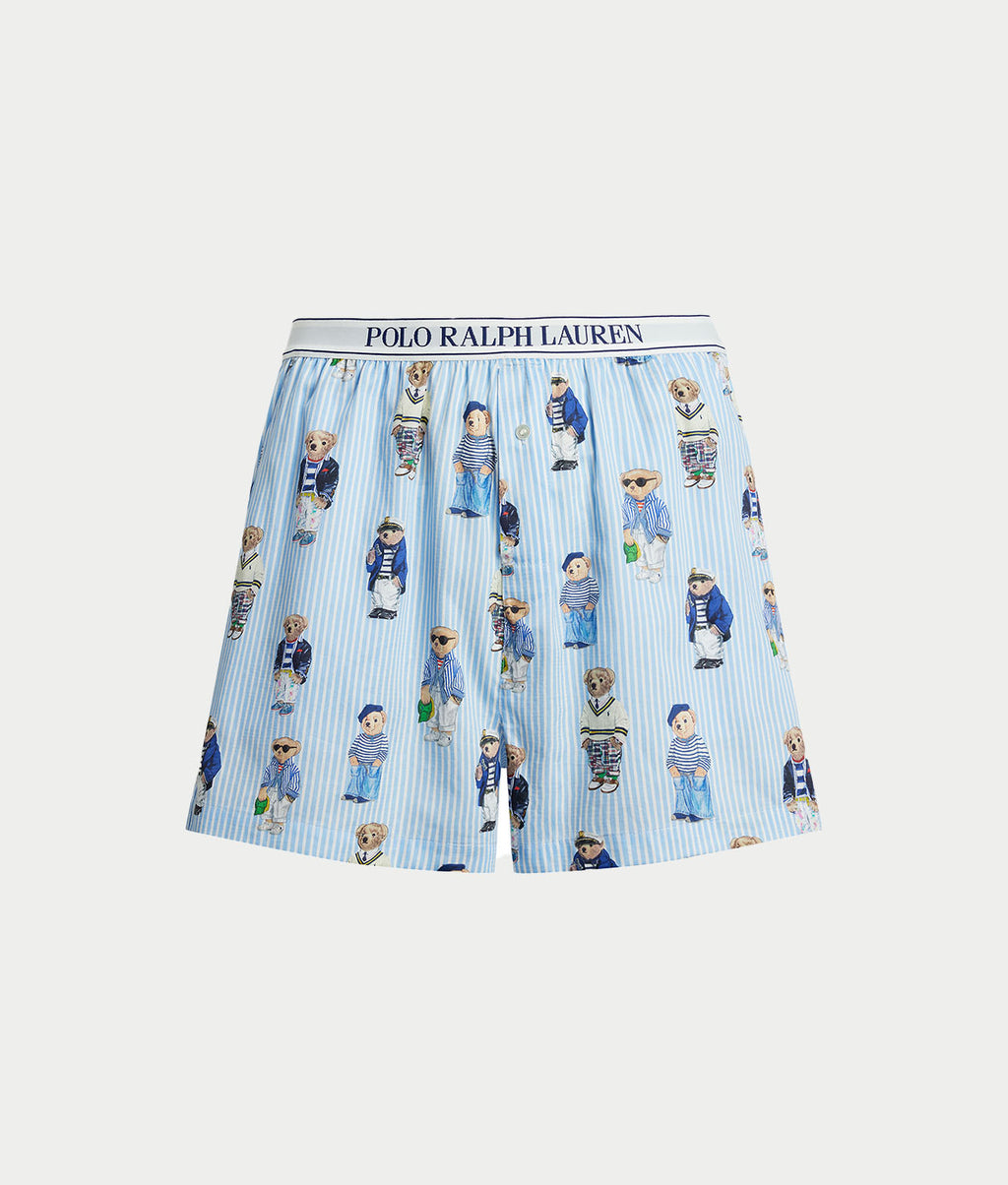 Heritage Polo Bear Woven Boxer
