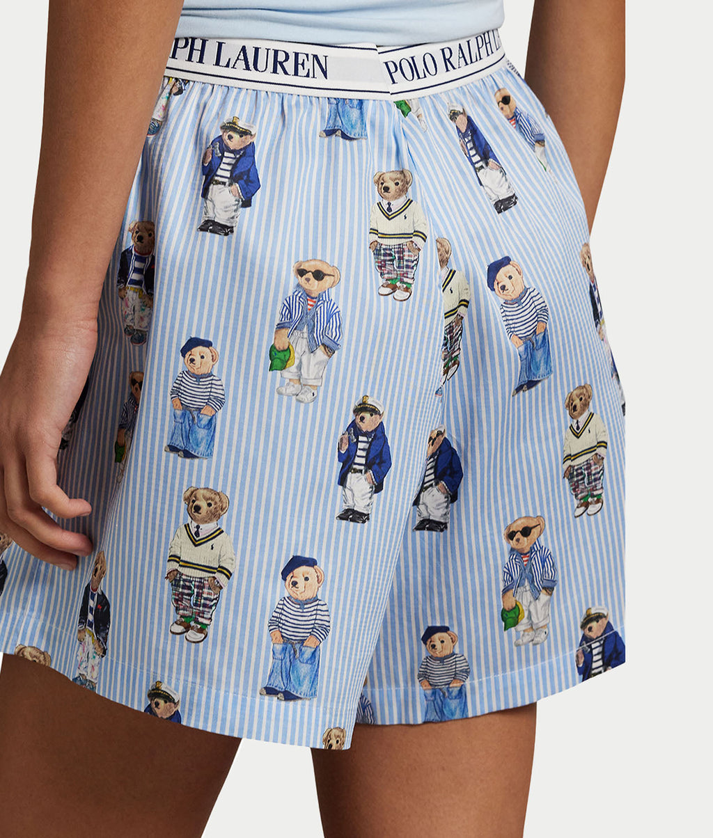 Heritage Polo Bear Woven Boxer