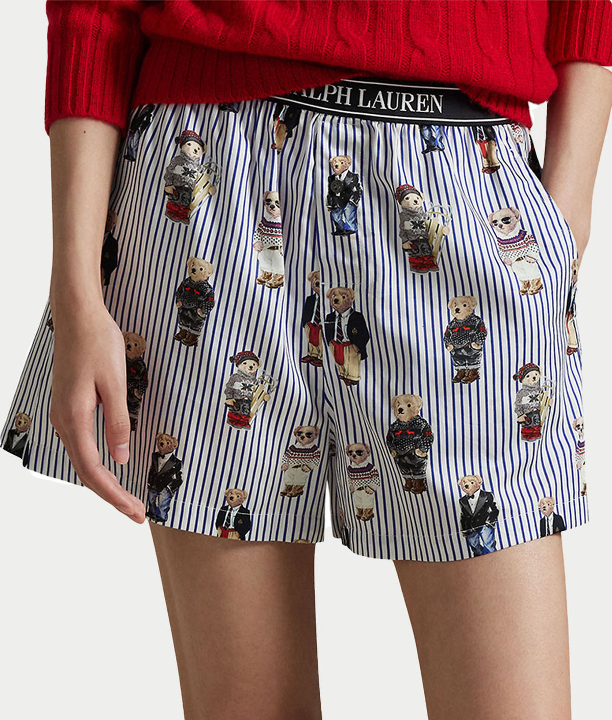 Heritage Polo Bear Woven Boxer