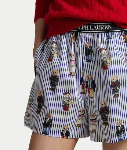 Heritage Polo Bear Woven Boxer