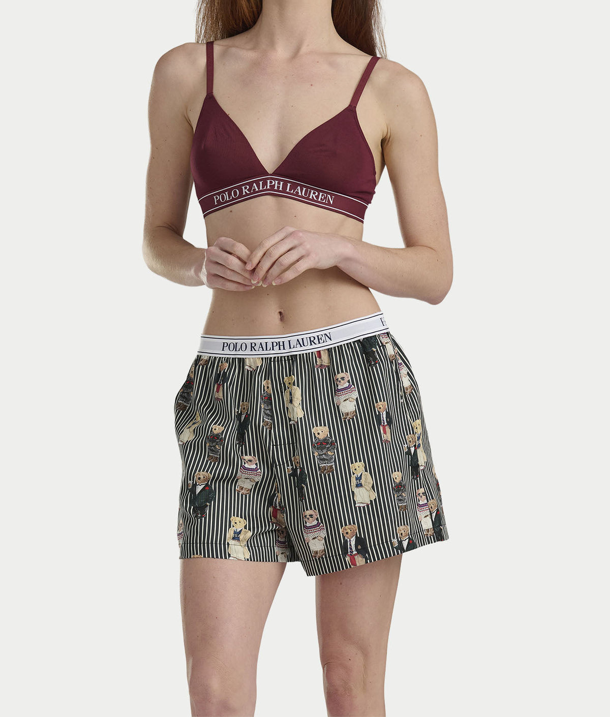 Heritage Polo Bear Woven Boxer