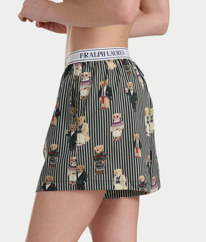 Heritage Polo Bear Woven Boxer