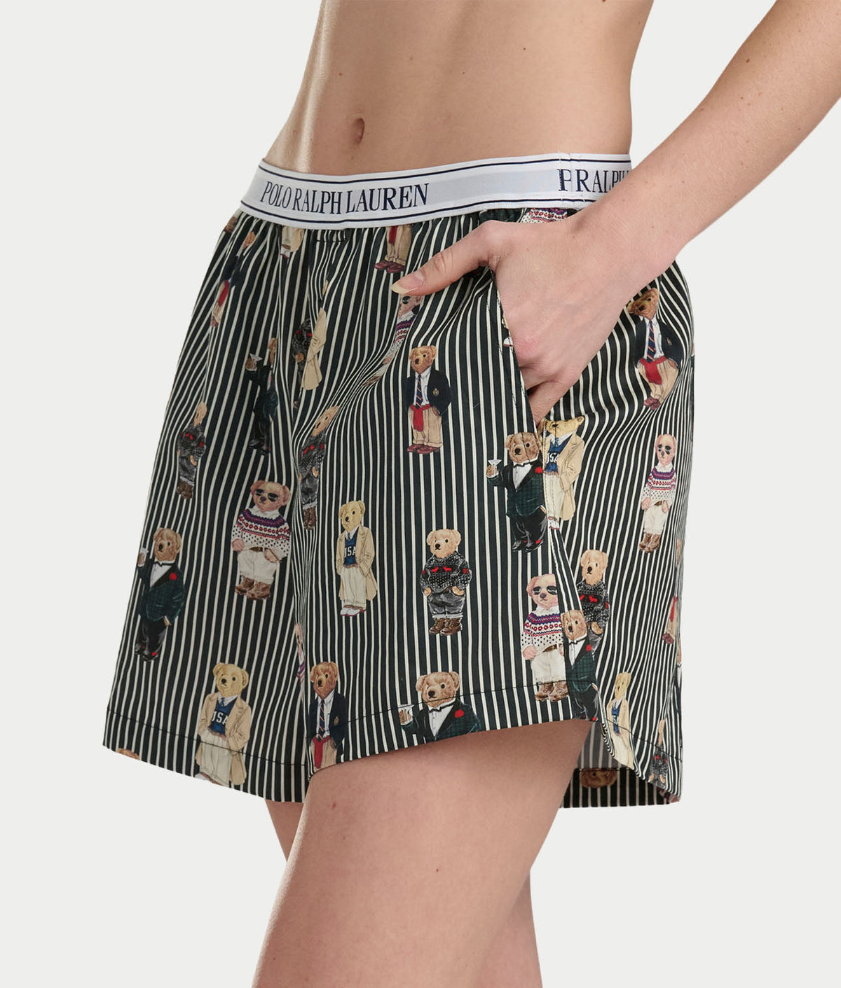Heritage Polo Bear Woven Boxer