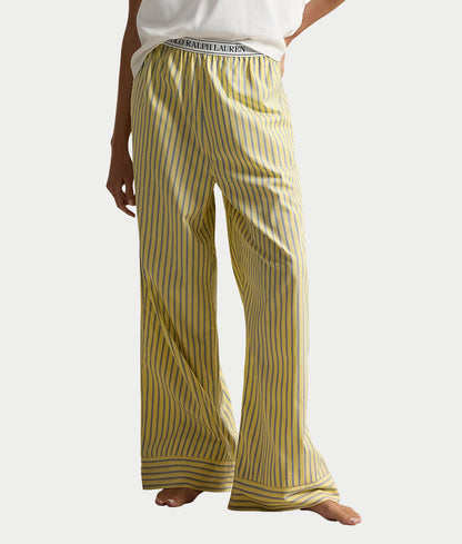 Woven Striped Pajama Pants