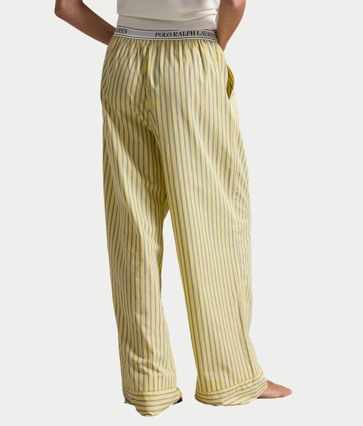 Woven Striped Pajama Pants