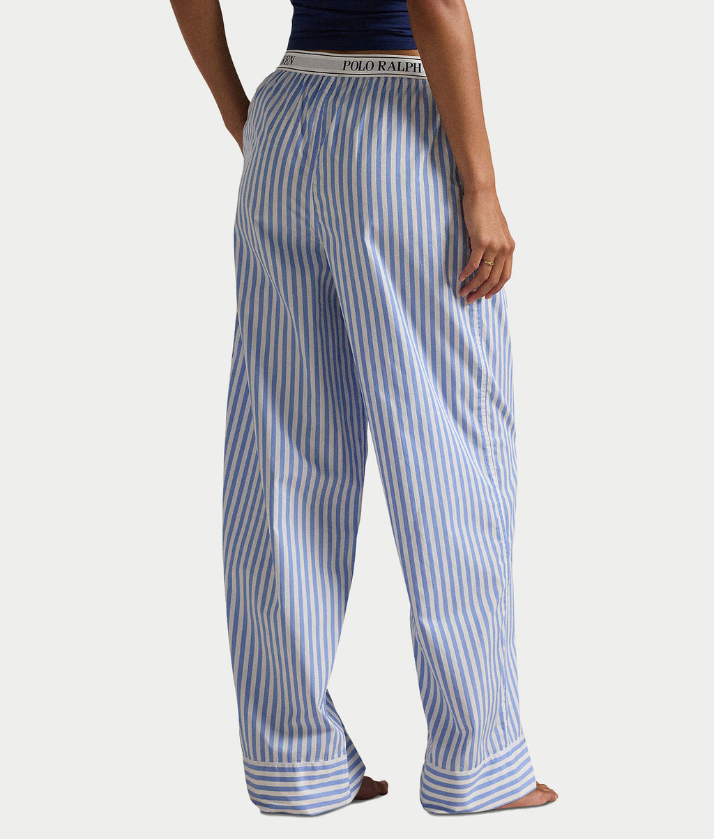 Woven Striped Pajama Pants