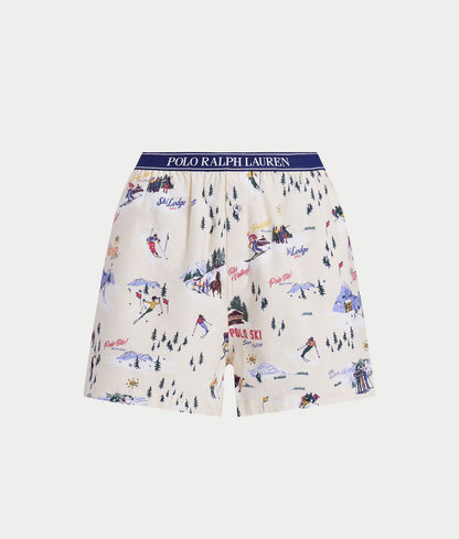 Sleep Ski Flannel Boxer
