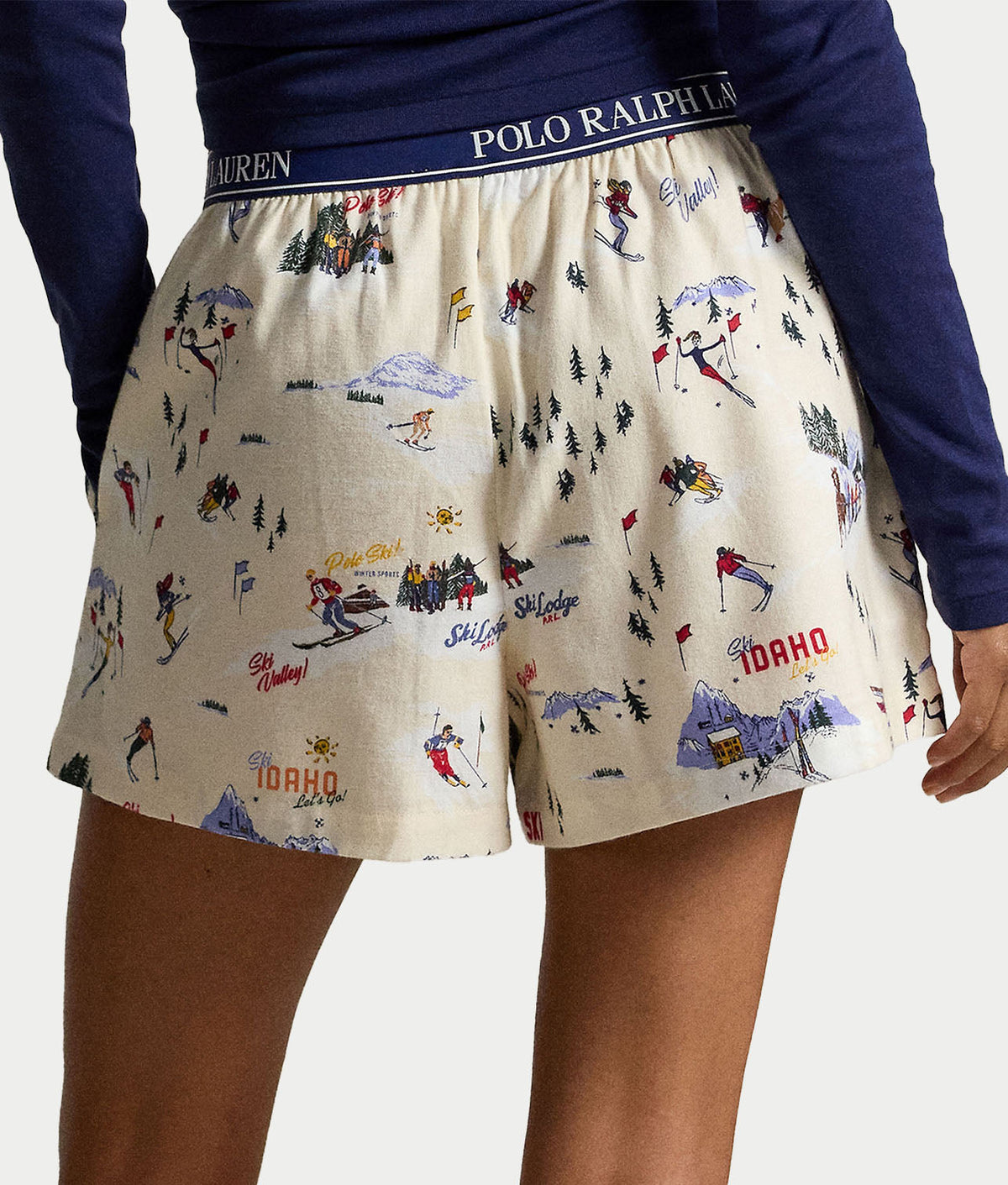 Sleep Ski Flannel Boxer
