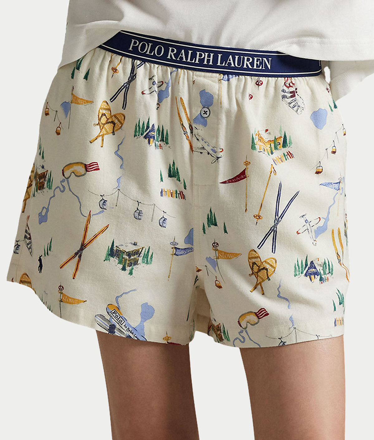 Sleep Ski Flannel Boxer