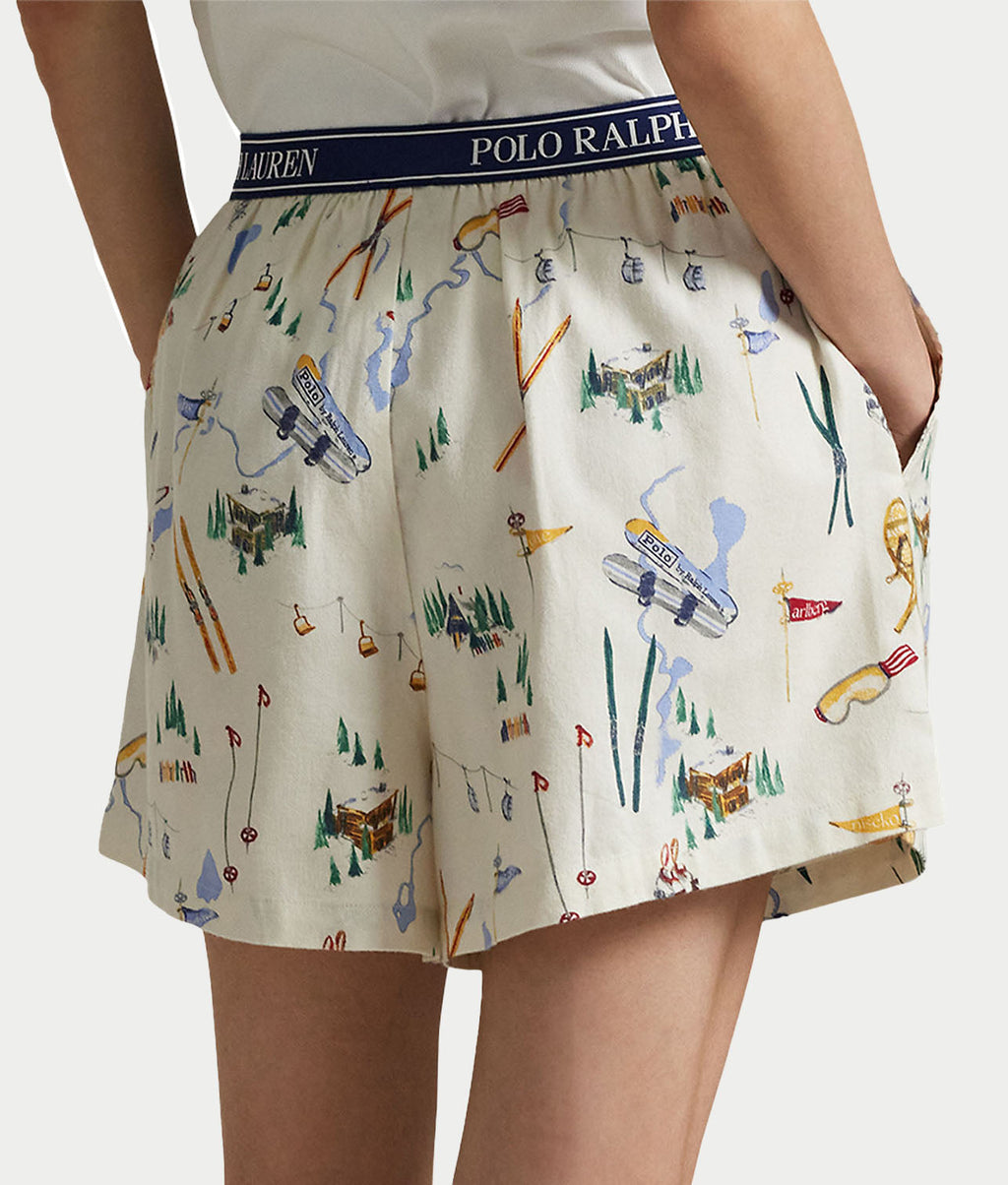 Sleep Ski Flannel Boxer