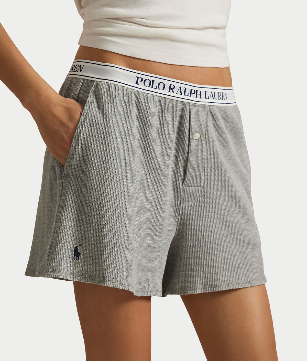 Waffle Knit Boxer Shorts