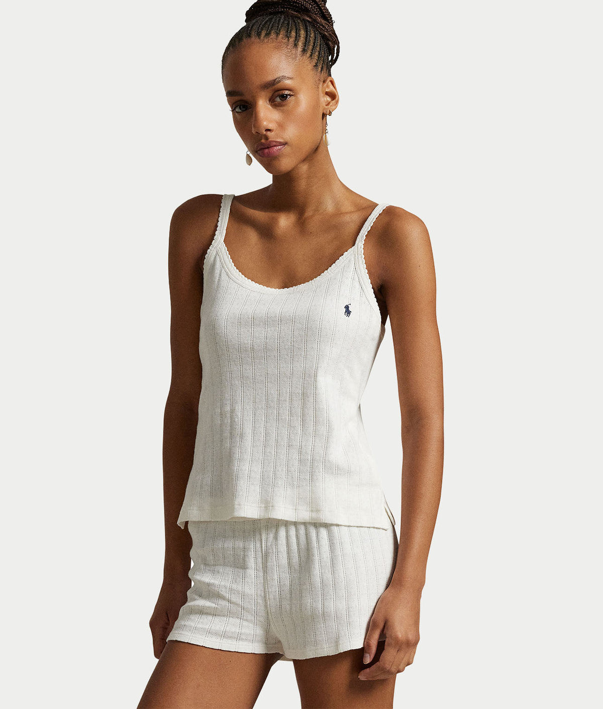Cami Knit Pajama Shorts Set
