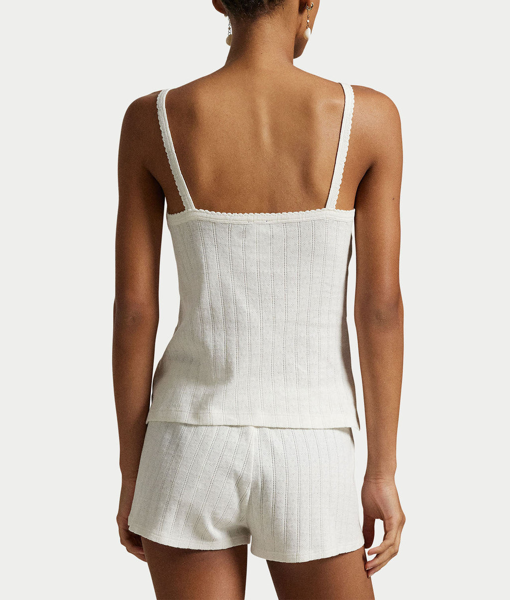 Cami Knit Pajama Shorts Set