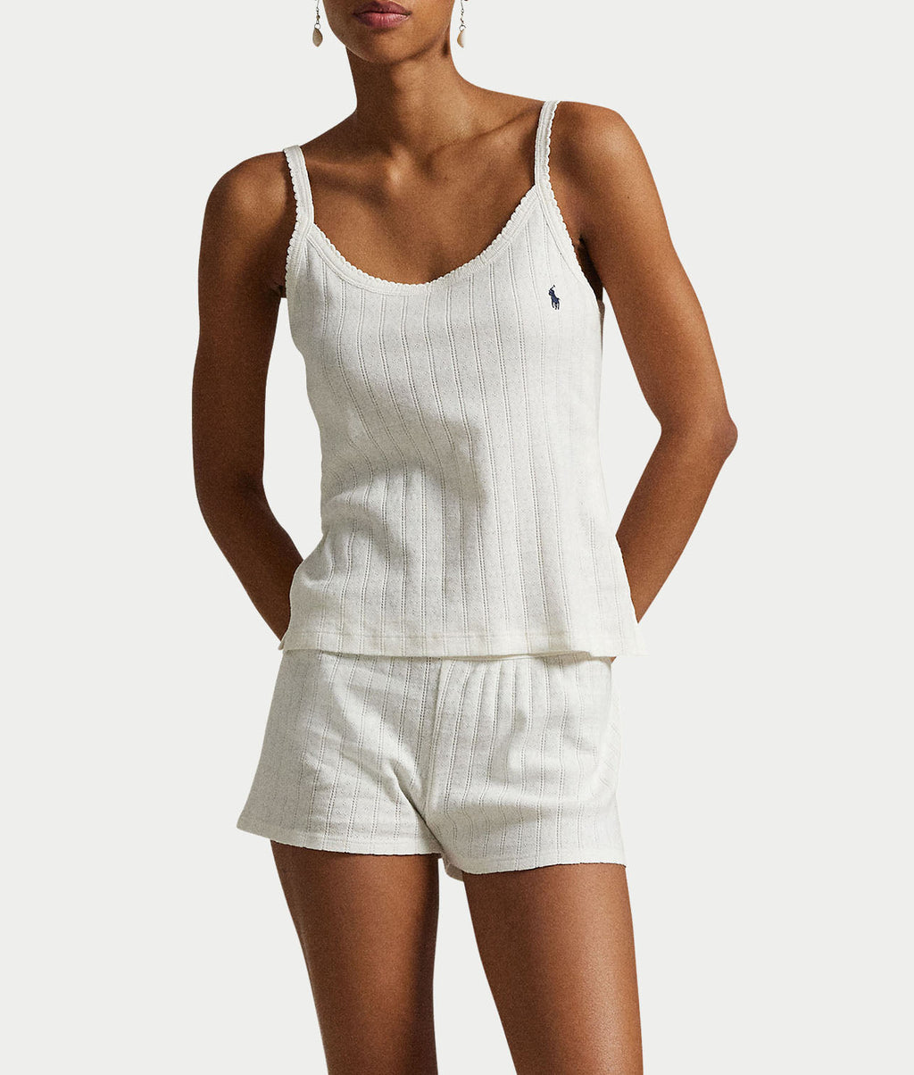 Cami Knit Pajama Shorts Set