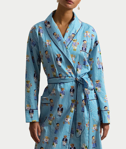 Heritage Polo Bear Woven Robe