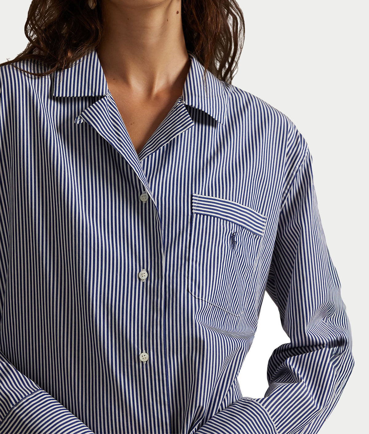 Woven Tunic Sleep Shirt