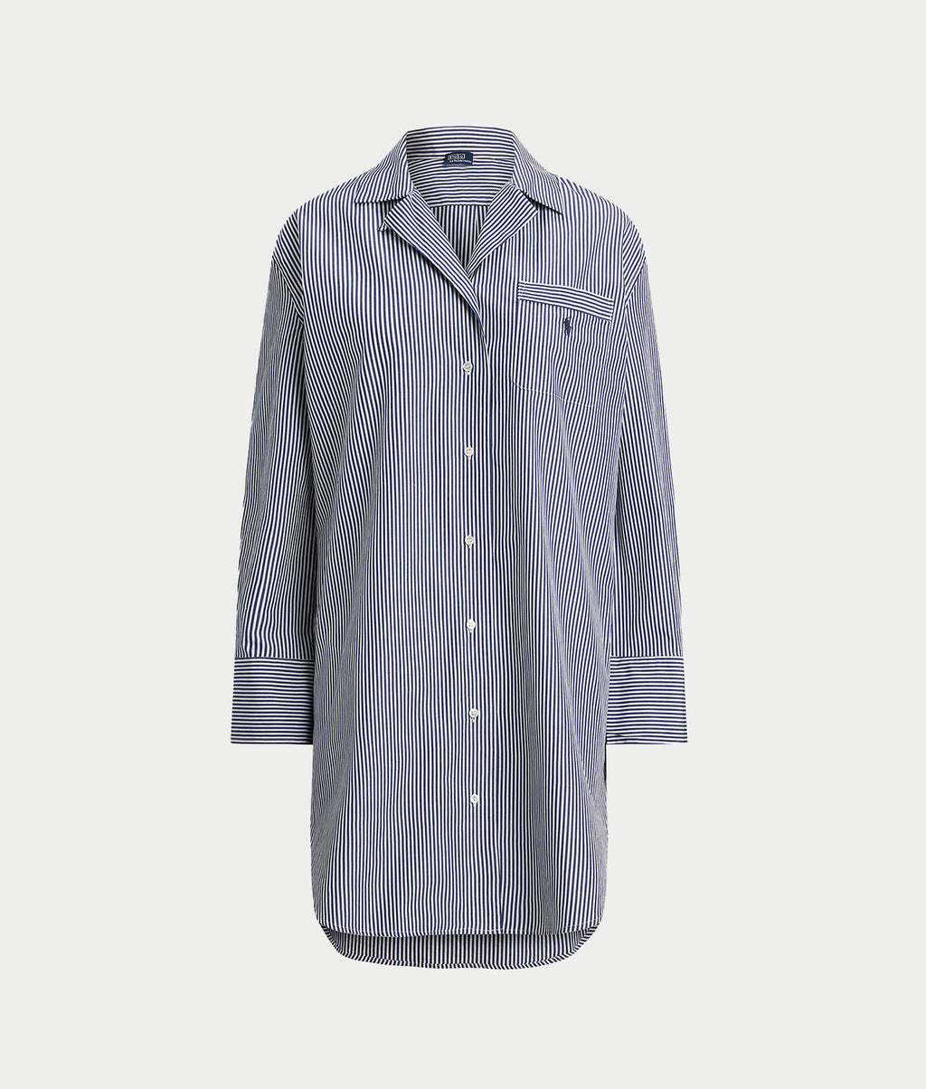 Woven Tunic Sleep Shirt